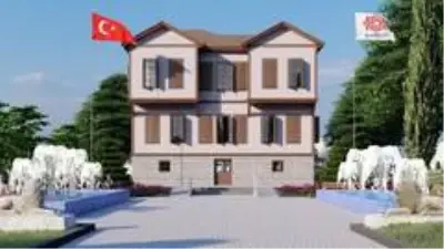 Atatürk Evi'ne Bir Tuğlada Başkan Orkan'dan Atatürk Evi'ne Bir Tuğlada Başkan Orkan'dan