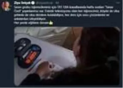 Bakan Selçuk'tan EBA TV sınav duyurusu Bakan Selçuk'tan EBA TV sınav duyurusu