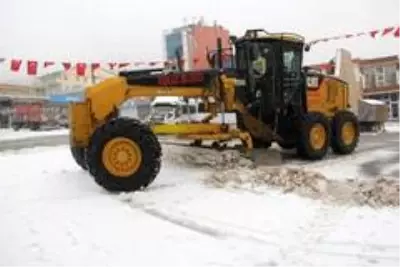 Başkale beyaza büründü Başkale beyaza büründü