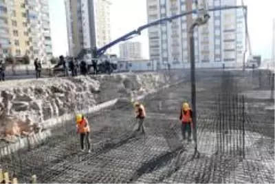 Kayseri'de ilkokul ve anaokulu temeli atıldı Kayseri'de ilkokul ve anaokulu temeli atıldı