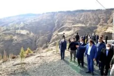 Başkan Gürkan, Pütürge yatırımlarını inceledi Açıklaması Başkan Gürkan, Pütürge yatırımlarını inceledi Açıklaması