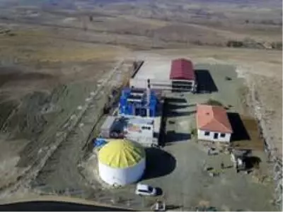 Çorum'da biyokütle enerji santrali üretime hazırlanıyor Çorum'da biyokütle enerji santrali üretime hazırlanıyor