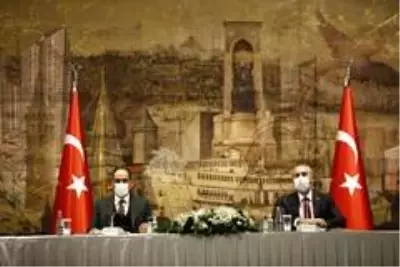 Cumhurbaşkanlığı Sözcüsü Kalın ve Bakan Gül dini azınlık temsilcileriyle bir araya geldi Cumhurbaşkanlığı Sözcüsü Kalın ve Bakan Gül dini azınlık temsilcileriyle bir araya geldi
