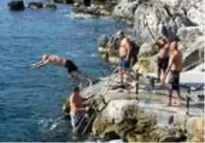 Demre'de kasım sonunda deniz keyfi Demre'de kasım sonunda deniz keyfi