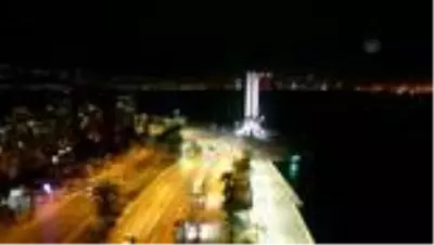 (DRONE) Ege Bölgesi'nde sokağa çıkma kısıtlamasına uyuluyor (DRONE) Ege Bölgesi'nde sokağa çıkma kısıtlamasına uyuluyor