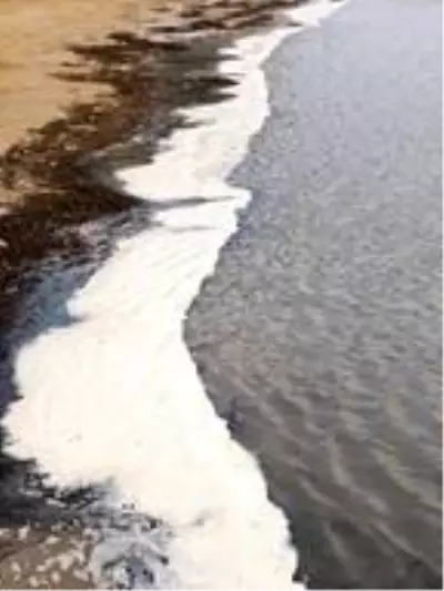 Eğirdir, kimyasal kirlilik nedeniyle köpürüyor Eğirdir, kimyasal kirlilik nedeniyle köpürüyor