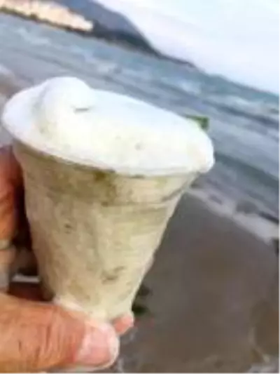 Eğirdir, kimyasal kirlilik nedeniyle köpürüyor Eğirdir, kimyasal kirlilik nedeniyle köpürüyor
