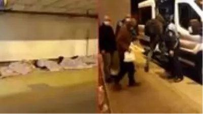 Evsizlerin alt geçitteki görüntüleri sonrası harekete geçen İBB, vatandaşları otele yerleştirdi Evsizlerin alt geçitteki görüntüleri sonrası harekete geçen İBB, vatandaşları otele yerleştirdi