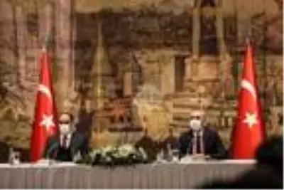 Cumhurbaşkanlığı Sözcüsü Kalın ve Bakan Gül dini azınlık temsilcileriyle bir araya geldi Cumhurbaşkanlığı Sözcüsü Kalın ve Bakan Gül dini azınlık temsilcileriyle bir araya geldi