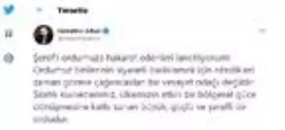 İletişim Başkanı Altun: Şerefli ordumuza hakaret edenleri lanetliyorum İletişim Başkanı Altun: Şerefli ordumuza hakaret edenleri lanetliyorum