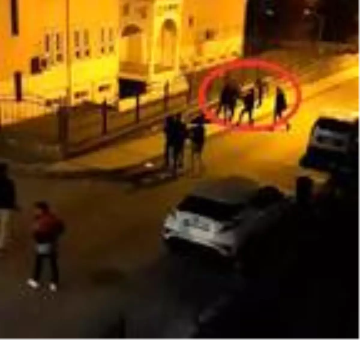 Son dakika haberi... Kısıtlamaya rağmen sokak ortasındaki kavga kamerada