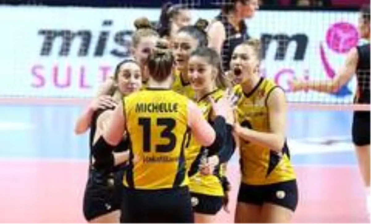 Lider VakıfBank, Galatasaray'a set vermedi