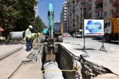 Mezitli'ye yeni yağmursuyu hattı Mezitli'ye yeni yağmursuyu hattı