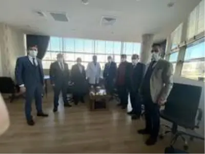 MHP'den Şehir Hastanesine ziyaret MHP'den Şehir Hastanesine ziyaret