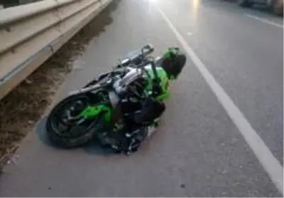 Samsun'da motosiklet kazası: 2 yaralı Samsun'da motosiklet kazası: 2 yaralı