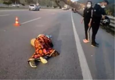 Samsun'da motosiklet kazası: 2 yaralı Samsun'da motosiklet kazası: 2 yaralı