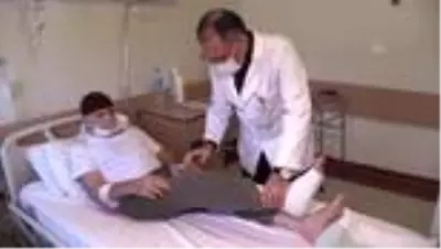 Son dakika haberi | ŞANLIURFA - Diz ağrısı şikayetiyle gittiği hastanede önce Kovid-19'dan sonra ağrılarından kurtuldu Son dakika haberi | ŞANLIURFA - Diz ağrısı şikayetiyle gittiği hastanede önce Kovid-19'dan sonra ağrılarından kurtuldu