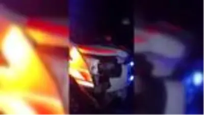 Şarampole devrilen ambulanstaki 3 kişi yaralandı Şarampole devrilen ambulanstaki 3 kişi yaralandı