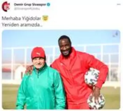 Sivasspor'da Yatabare'den müjdeli haber! Sivasspor'da Yatabare'den müjdeli haber!