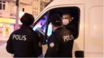 Sokağa çıkma kısıtlamasına uymayanlara ceza Sokağa çıkma kısıtlamasına uymayanlara ceza