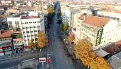 Sokağa çıkma kısıtlamasında dronlu denetim Sokağa çıkma kısıtlamasında dronlu denetim