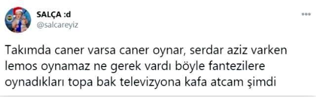 Taraftarlar yenen gollerde hatası olan Lemos'a tepki gösterdi Taraftarlar yenen gollerde hatası olan Lemos'a tepki gösterdi