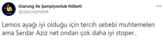 Taraftarlar yenen gollerde hatası olan Lemos'a tepki gösterdi Taraftarlar yenen gollerde hatası olan Lemos'a tepki gösterdi