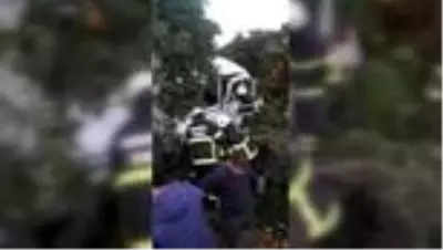 Tarım işçilerini taşıyan minibüs devrildi: 9 yaralı Tarım işçilerini taşıyan minibüs devrildi: 9 yaralı