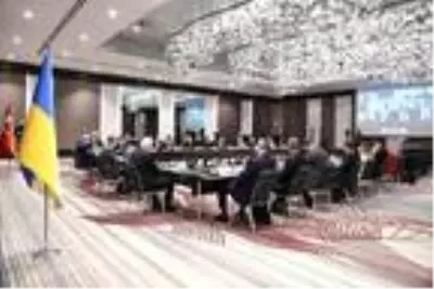 Ukrayna Başbakanı Shmyhal 'Türkiye-Ukrayna Yuvarlak Masa Toplantısı'na katıldı Ukrayna Başbakanı Shmyhal 'Türkiye-Ukrayna Yuvarlak Masa Toplantısı'na katıldı
