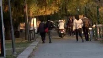 Pazar günü 'Kanlıkavak Parkı'na yoğun ilgi Pazar günü 'Kanlıkavak Parkı'na yoğun ilgi