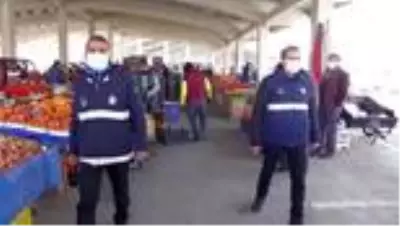 AFYONKARAHİSAR - Kovid-19 denetimleri sürüyor AFYONKARAHİSAR - Kovid-19 denetimleri sürüyor