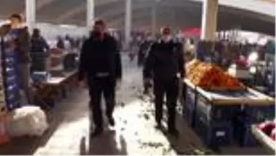 AFYONKARAHİSAR - Kovid-19 denetimleri sürüyor AFYONKARAHİSAR - Kovid-19 denetimleri sürüyor