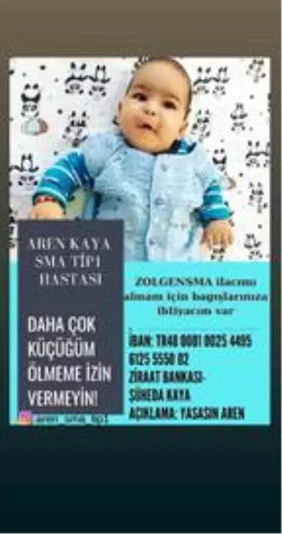 Ailesi, Aren'in yaşaması için yardım istiyor Ailesi, Aren'in yaşaması için yardım istiyor
