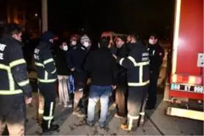 Aksaray'da baca yangını paniğe neden oldu Aksaray'da baca yangını paniğe neden oldu