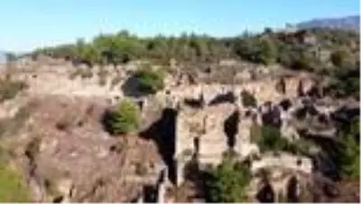Alanya'daki 'Syedra Antik Kenti' gün yüzüne çıkarılıyor Alanya'daki 'Syedra Antik Kenti' gün yüzüne çıkarılıyor