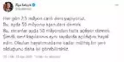 Son dakika: Milli Eğitim Bakanı Selçuk: Son dakika: Milli Eğitim Bakanı Selçuk:
