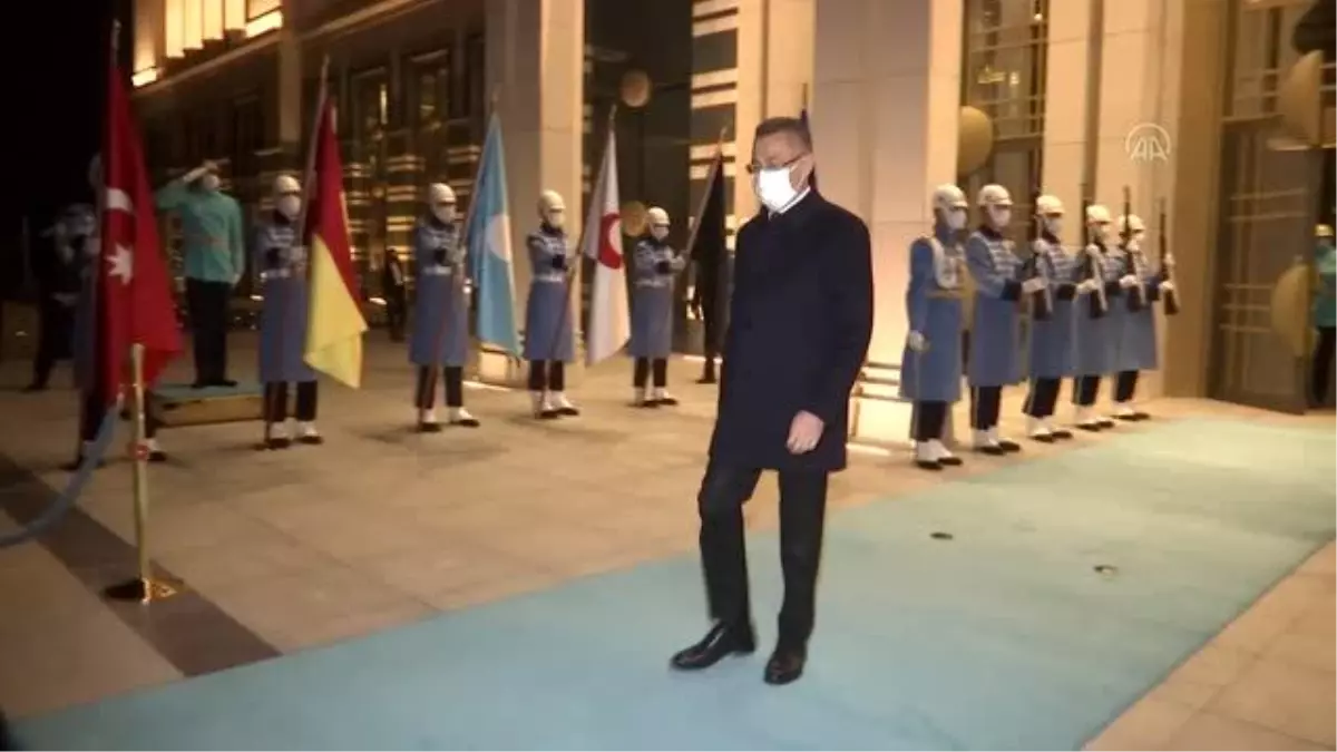 Son dakika haber... Cumhurbaşkanı Yardımcısı Oktay, Ukrayna Başbakanı Denys Shmyhal ile görüştü
