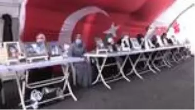 DİYARBAKIR - Diyarbakır'daki evlat nöbeti 455. gününde DİYARBAKIR - Diyarbakır'daki evlat nöbeti 455. gününde