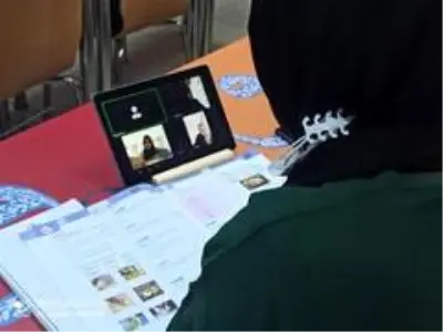 Eyüpsultan'da uzaktan eğitimler devam ediyor Eyüpsultan'da uzaktan eğitimler devam ediyor