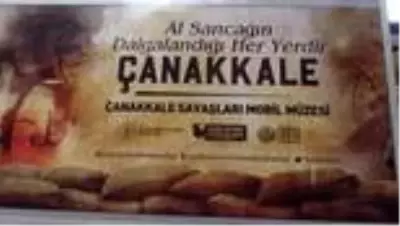 KAHRAMANMARAŞ - Çanakkale Savaşları Mobil Müzesi ziyarete açıldı KAHRAMANMARAŞ - Çanakkale Savaşları Mobil Müzesi ziyarete açıldı