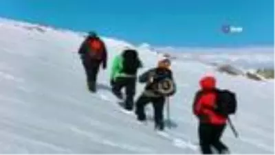 Kangallar dağcılarla zirve yaptı Kangallar dağcılarla zirve yaptı