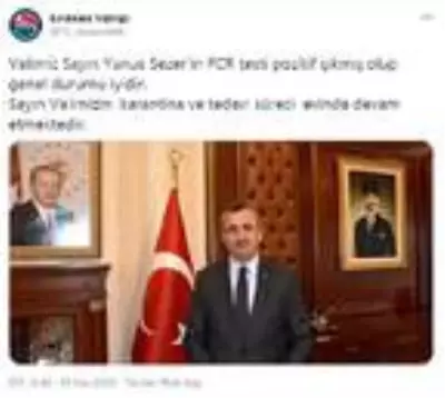 Son dakika haberleri... Kırıkkale Valisi Sezer, koronavirüse yakalandı Son dakika haberleri... Kırıkkale Valisi Sezer, koronavirüse yakalandı
