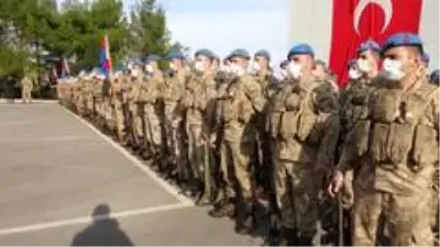 Komandolar barış için Suriye'ye uğurlandı Komandolar barış için Suriye'ye uğurlandı