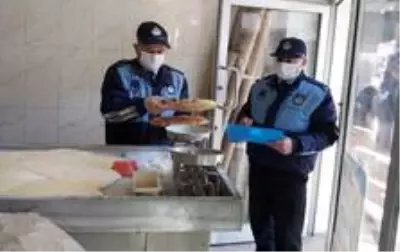 Pide fırınlarında hijyen ve gramaj denetimi Pide fırınlarında hijyen ve gramaj denetimi