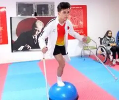 Protezini yeniletmek için gittiği yerde tanıştığı sporda milli takıma seçildi Protezini yeniletmek için gittiği yerde tanıştığı sporda milli takıma seçildi