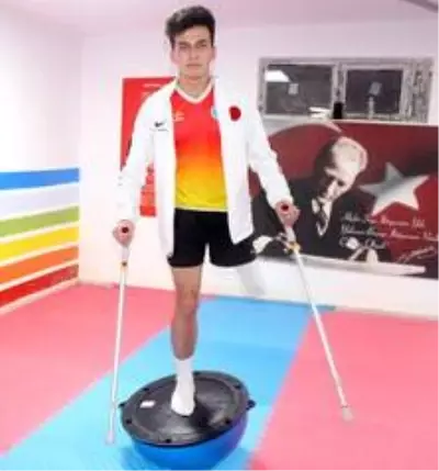 Protezini yeniletmek için gittiği yerde tanıştığı sporda milli takıma seçildi Protezini yeniletmek için gittiği yerde tanıştığı sporda milli takıma seçildi