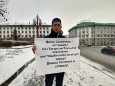 Rusya'da Azerbaycan'a destek veren Tatar gazeteciye soruşturma Rusya'da Azerbaycan'a destek veren Tatar gazeteciye soruşturma