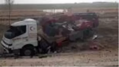 Şarampole yuvarlanan vincin operatörü ağır yaralandı Şarampole yuvarlanan vincin operatörü ağır yaralandı
