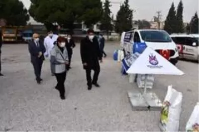 Şehzadeler Belediyesi sokak hayvanları için hizmet aracını hizmete soktu Şehzadeler Belediyesi sokak hayvanları için hizmet aracını hizmete soktu