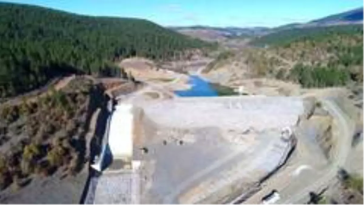 Karabük Gökgöz Göleti su tutmaya başladı